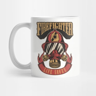 Firefighter Life Saver Mug